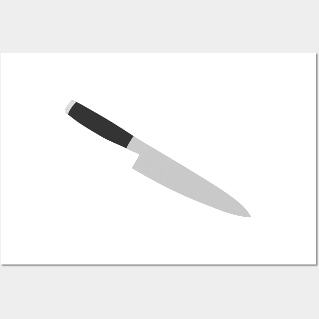 Chef Knife Wall Art by JuliesDesigns